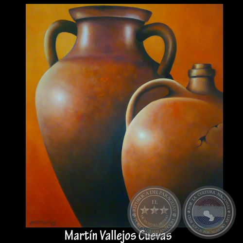 COMPOSICIÓN, 2009 - Óleo sobre tela de MARTÍN VALLEJOS